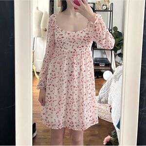Floral babydoll dress